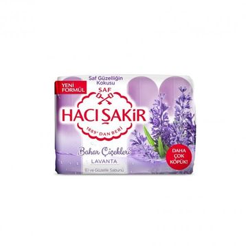 Hacı Şakir 4'lü Lavanta 280 gr Güzellik Sabunu