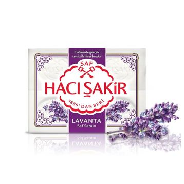 Hacı Şakir 4x150 gr Lavanta Saf Kalıp Sabun
