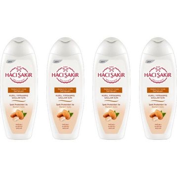 Hacı Şakir 4x500 ml Badem Kuru Şampuan