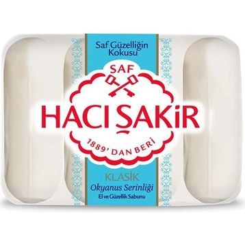 Hacı Şakir 4x70 gr 4 Adet Klasik Okyanus Serinliği Güzellik Sabunu