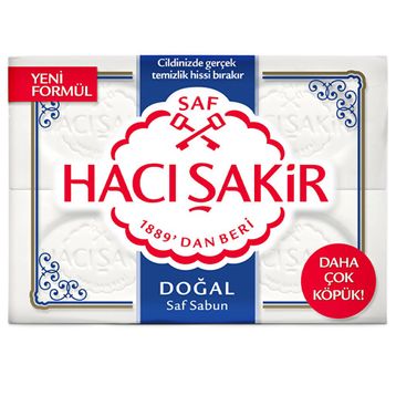 Hacı Şakir Doğal 4x150 gr Kalıp Sabun
