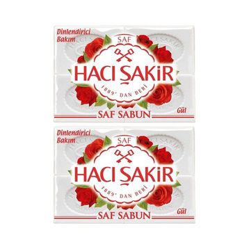 Hacı Şakir Gül 2x600 gr Saf Sabun
