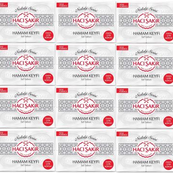 Hacı Şakir Hamam Keyfi 12x200 gr Sabun