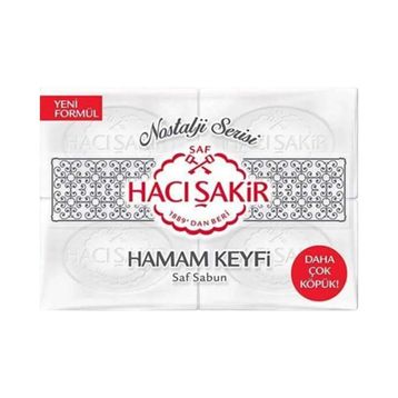 Hacı Şakir Hamam Keyfi 4x200 gr Banyo Sabunu