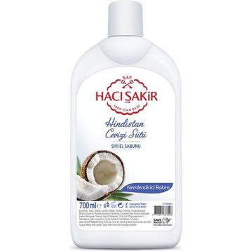 Hacı Şakir Hindistan Cevizi Sütü 700 ml Sıvı El Sabunu
