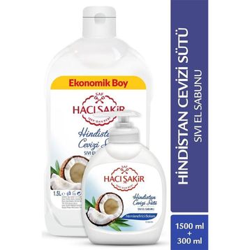 Hacı Şakir Hindistan Cevizli 300 ml Sıvı Sabun