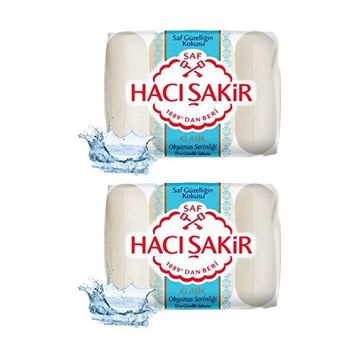 Hacı Şakir Klasik Okyanus Serinliği 4x70 gr 2 Adet Güzellik Sabunu