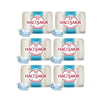 Hacı Şakir Klasik Okyanus Serinliği 4x70 gr 6 Adet Güzellik Sabunu