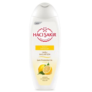 Hacı Şakir Limon Yağlı Saçlı 500 ml Şampuan