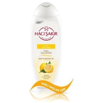 Hacı Şakir Yağlı Saçlar Limon 2 in 1 Arada Kremli 500 ml Şampuan