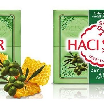 Hacı Şakir Zeytinyağı Bal 2x 600 gr Banyo Sabunu