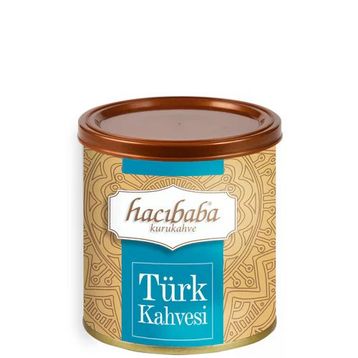 Hacıbaba 100 gr Teneke Türk Kahvesi