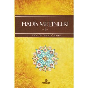 Hadis Metinleri 1 - Cemal Ağırman