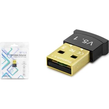 Hadron B15 Bluetooth V5.1 Mini Siyah USB Adaptör