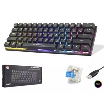 Hadron G509B RGB TKL Blue Switch Kablolu Mekanik Gaming Klavye