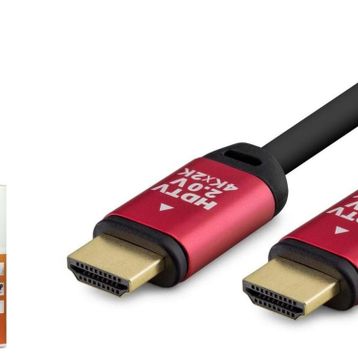 Hadron HCS HDX2037 HDMI M To HDMI M 4K 1.5 m Siyah PVC Kablo