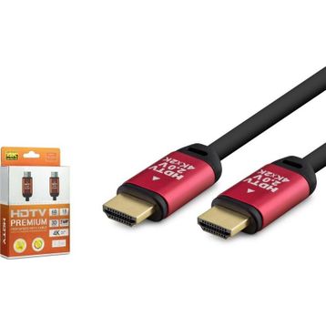 Hadron HCS HDX2037 HDMI M To HDMI M 4K 1.5 m Siyah PVC Kablo