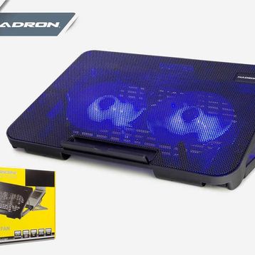 Hadron HD2007 Çift Fanlı Yükseklik Ayarlı Notebook Soğutucu