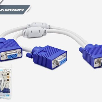 Hadron HD4026-4325 VGA 2'li Çoklayıcı Kablo