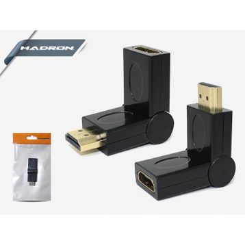 Hadron HD4623 HDMI Adaptör L Tip M/F Çevirici
