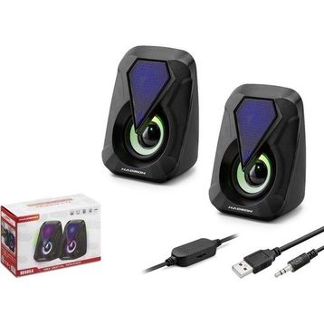 Hadron HD6054 1.1 Ledli Siyah Bilgisayar Speaker