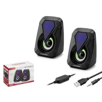 Hadron HD6054 1.1 Ledli Siyah Bilgisayar Speaker