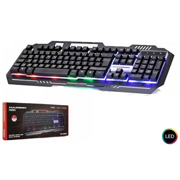 Hadron HD863 Kablolu Metal Rgb Işıklı Oyuncu Klavyesi
