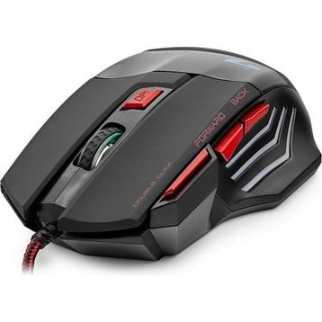 Hadron HDG30 3600DPI Ledli 1.44 mt USB Kablolu Siyah-Kırmızı Oyuncu Mouse