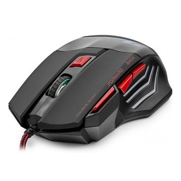Hadron HDG30 3600DPI Ledli 1.44 mt USB Kablolu Siyah-Kırmızı Oyuncu Mouse