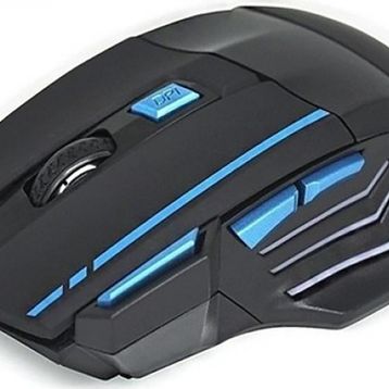 Hadron HDG30 3600DPI Ledli 1.44 mt USB Kablolu Siyah-Mavi Oyuncu Mouse