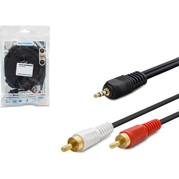 Hadron HDX-1024 AUX 3.5 mm To 1.5 mt 2 RCA Kablosu
