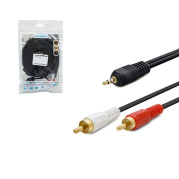 Hadron HDX-1024 AUX 3.5 mm To 1.5 mt 2 RCA Kablosu