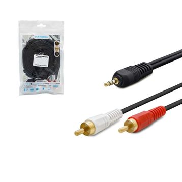 Hadron HDX-1024 AUX 3.5 mm To 1.5 mt 2 RCA Kablosu