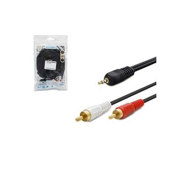 Hadron HDX-1024 AUX 3.5 mm To 1.5 mt 2 RCA Kablosu