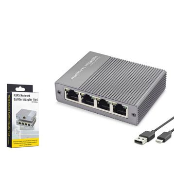 Hadron HDX1414 5 Port Type C Switch