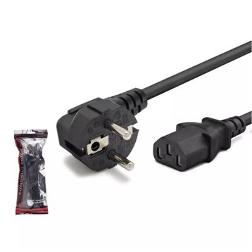 Hadron HDX5529 1 mm 500W 1.5 mt Siyah Güç Kablosu