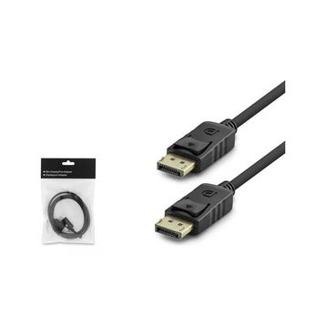 Hadron HDX7765 4K 60Hz 1.8 mt Siyah Displayport Kablo