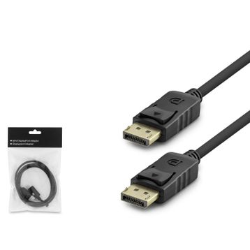 Hadron HDX7765 4K 60Hz 1.8 mt Siyah Displayport Kablo