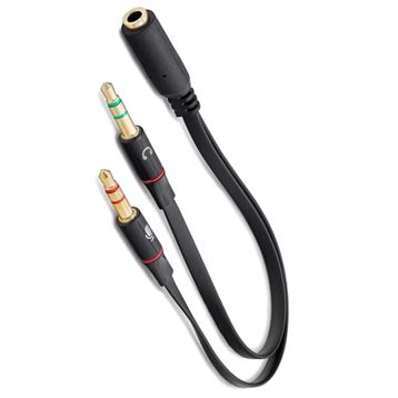 Hadron HN4611 20 cm Mikrofon Kulaklık Ayırıcı Kablo