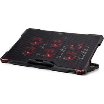 Hadron Polar 6 Fanlı RGB 15 17 inç Sessiz Çalışma Laptop Soğutucu