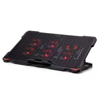 Hadron Polar 6 Fanlı RGB 15 17 inç Sessiz Çalışma Laptop Soğutucu