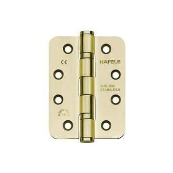 Hafele F Parlak Pirinç 102x76x3 mm Yaprak Menteşe