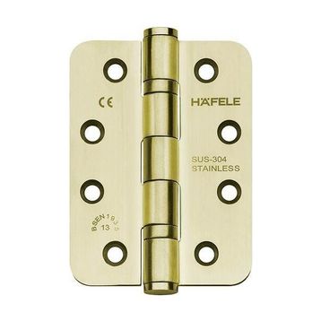 Hafele F Parlak Pirinç 102x76x3 mm Yaprak Menteşe