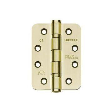 Hafele F Parlak Pirinç 102x76x3 mm Yaprak Menteşe
