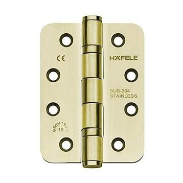 Hafele F Parlak Pirinç 102x76x3 mm Yaprak Menteşe