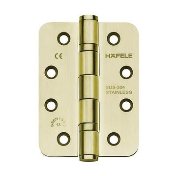 Hafele F Parlak Pirinç 102x76x3 mm Yaprak Menteşe