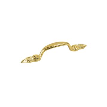 Hafele Glorya 64 mm Parlak Pirinç Kulp