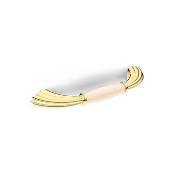 Hafele Jenna 128 mm Parlak Pirinç Kulp