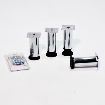 Hafele Parlak Krom 10 cm Mobilya Ayağı