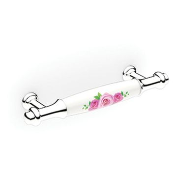 Hafele Roze 96 mm Parlak Krom Kulp